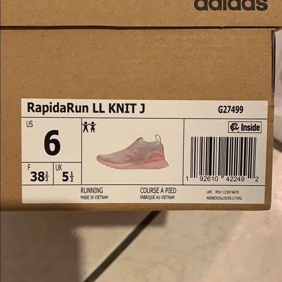 ❌SOLD❌ ✨ NWT Adidas Rapida Run Sneakers ✨ - Picture 5 of 5
